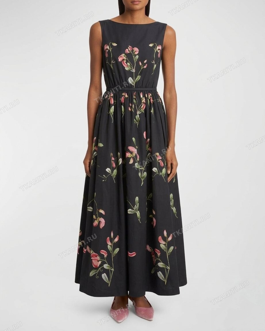 Хлопок купонный GIAMBATTISTA VALLI 9159 из Италии